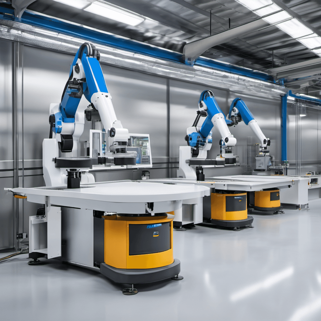 AI-powered manufacturing facility